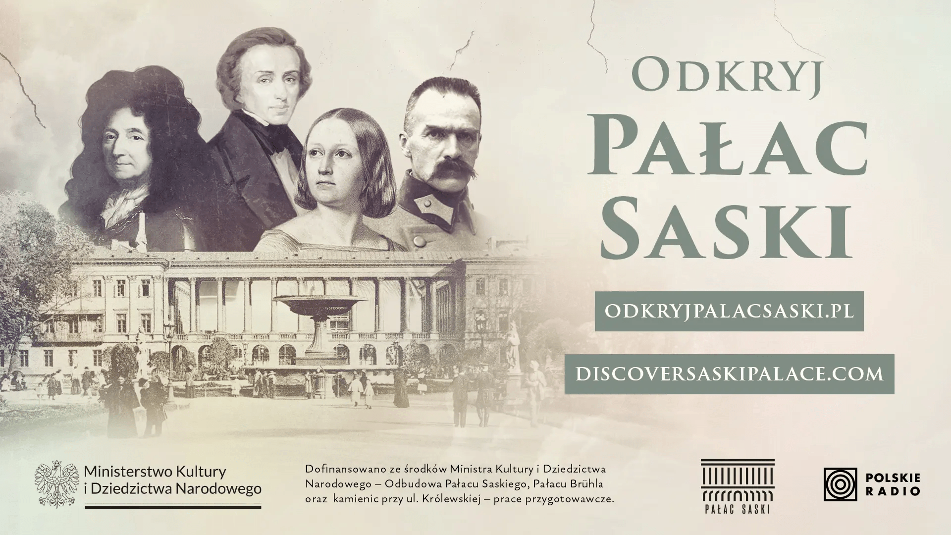 Banner poznaj Pałac Saski